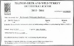 Licensed Illinois Whitetail Outfitters